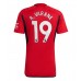 Manchester United Raphael Varane #19 Kopio Koti Pelipaita 2023-24 Lyhyet Hihat